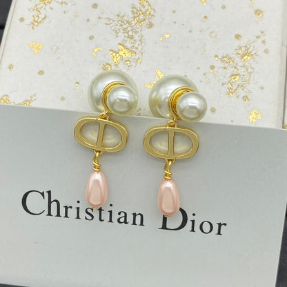 Boucles d'oreilles pendantes Perle Goutte d'eau