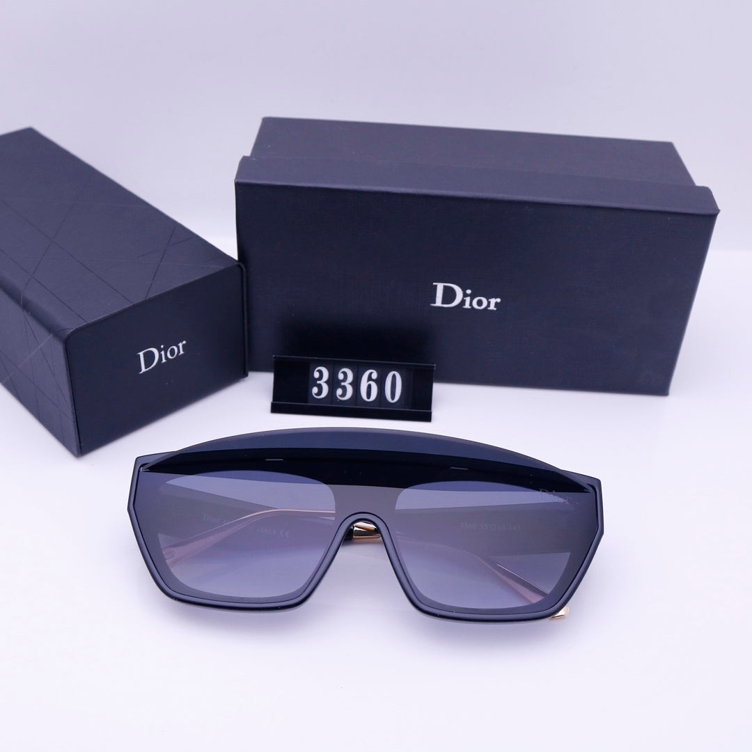 Lunettes de soleil bouclier à la mode