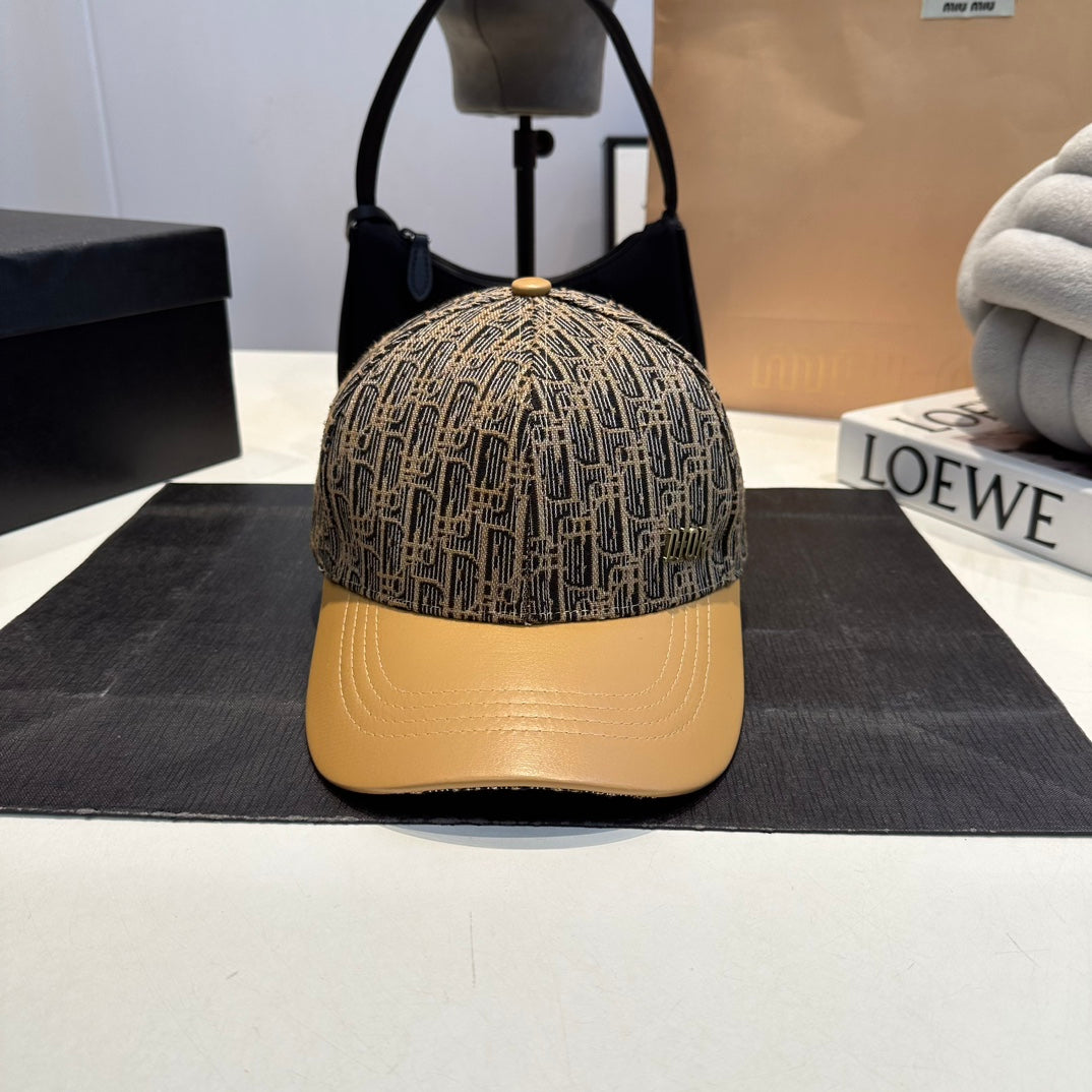 Casquette de baseball avec logo en métal embossé