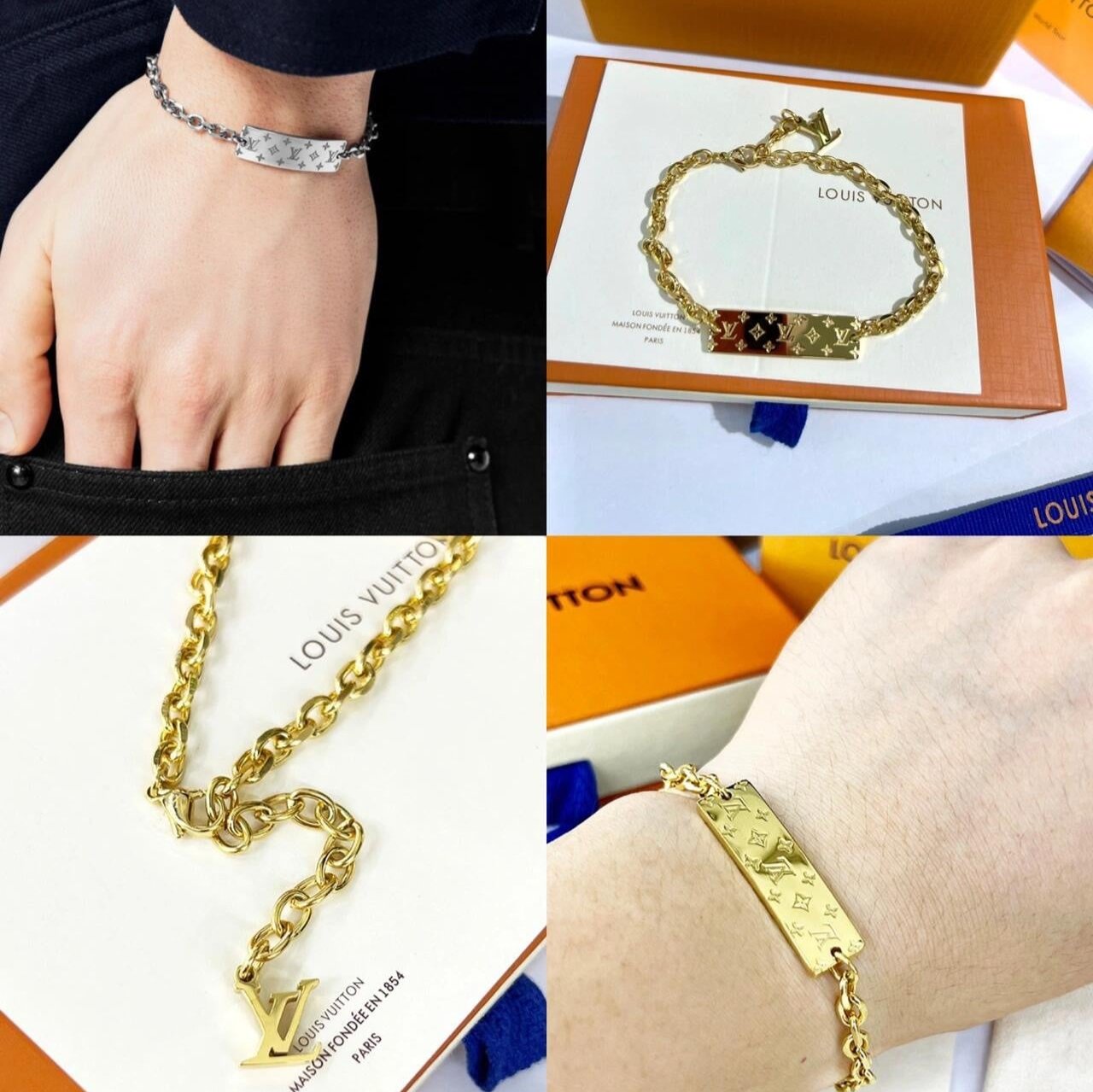 Bracelet gaufré en acier de titane