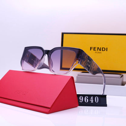 Lunettes de soleil F estampillées à la mode