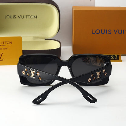 Lunettes de soleil tendance à monture florale métallique