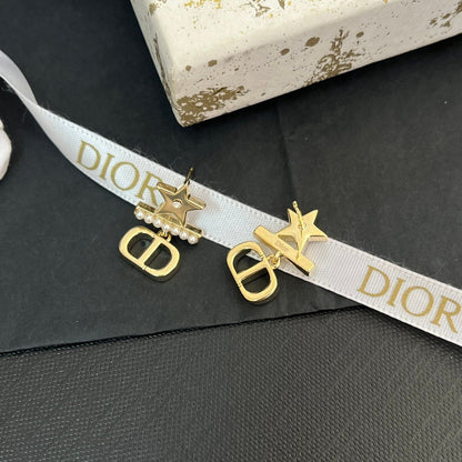 Boucles d'oreilles Petit Star Perles