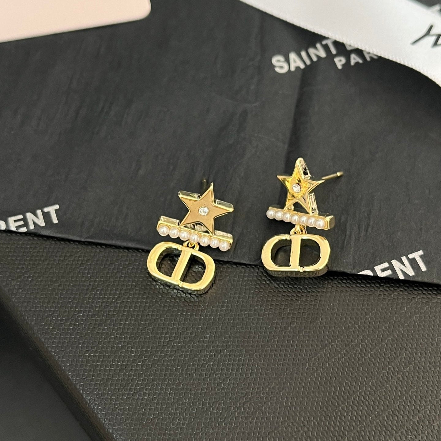 Boucles d'oreilles Petit Star Perles