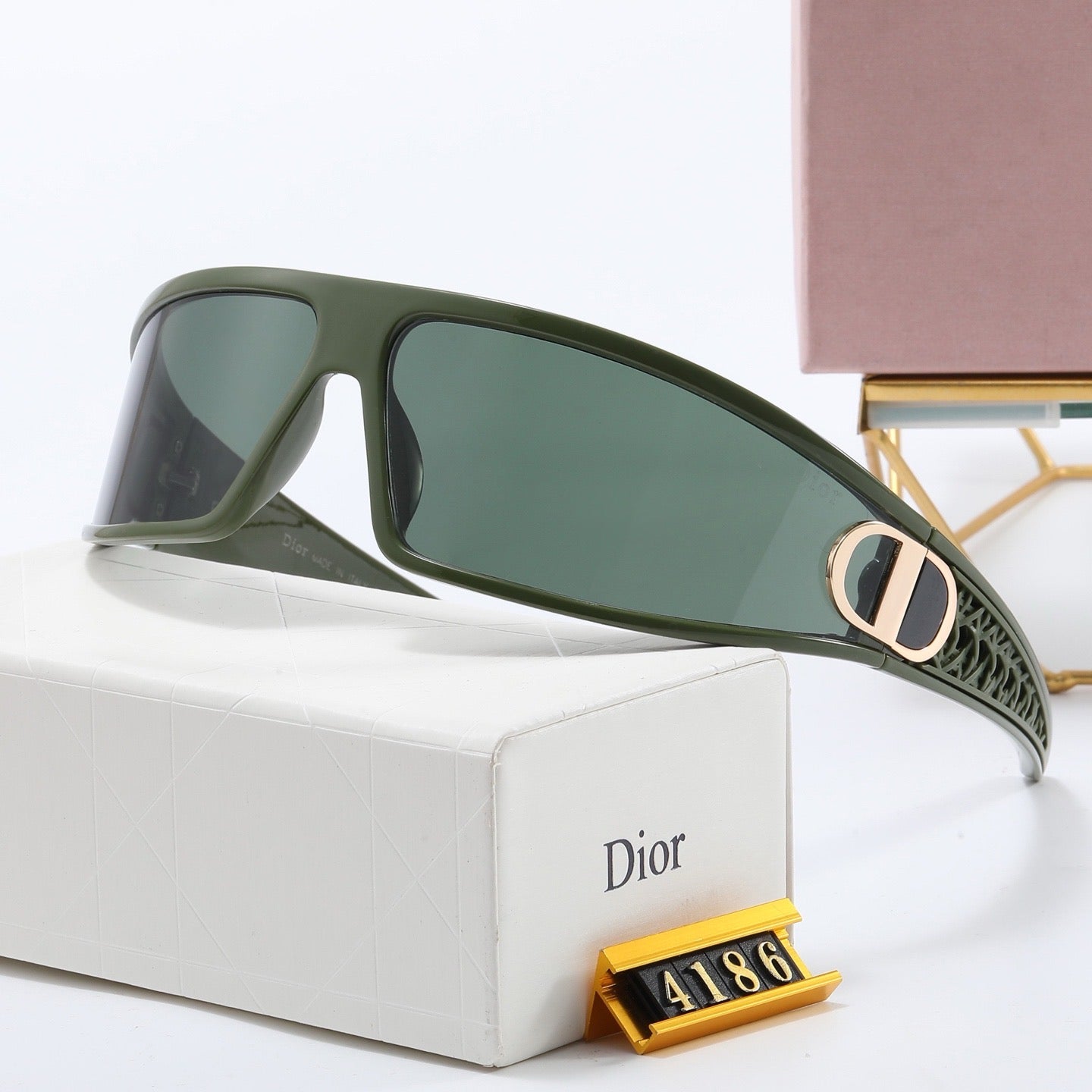 Nouveau Masque Lunettes de Soleil Tendance