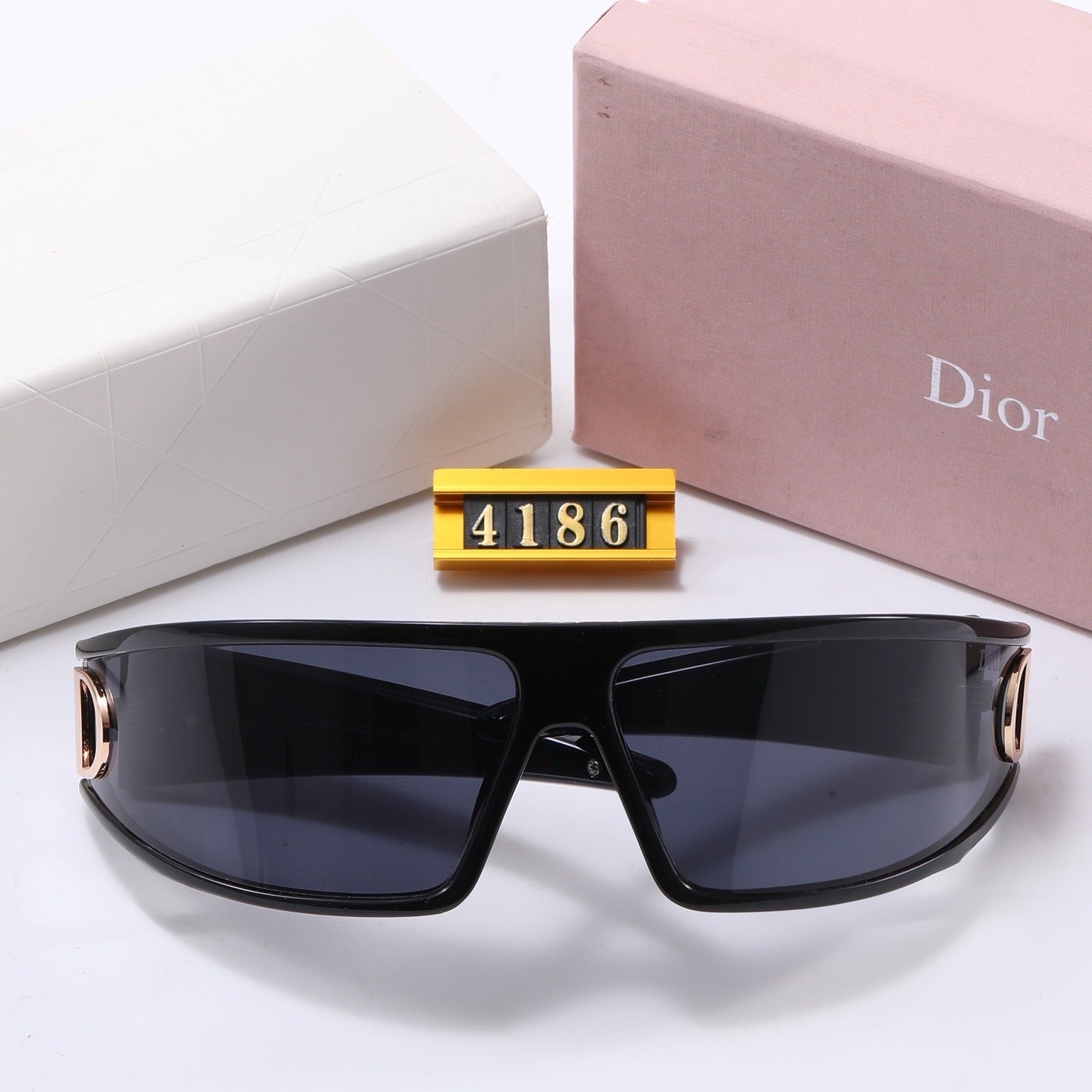 Nouveau Masque Lunettes de Soleil Tendance