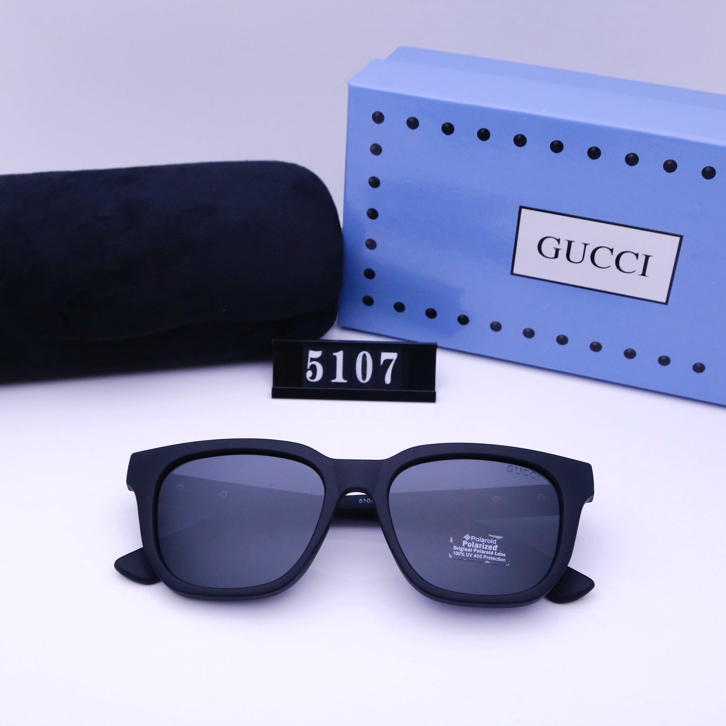 Lunettes de soleil vintage carrées et rectangulaires en caoutchouc