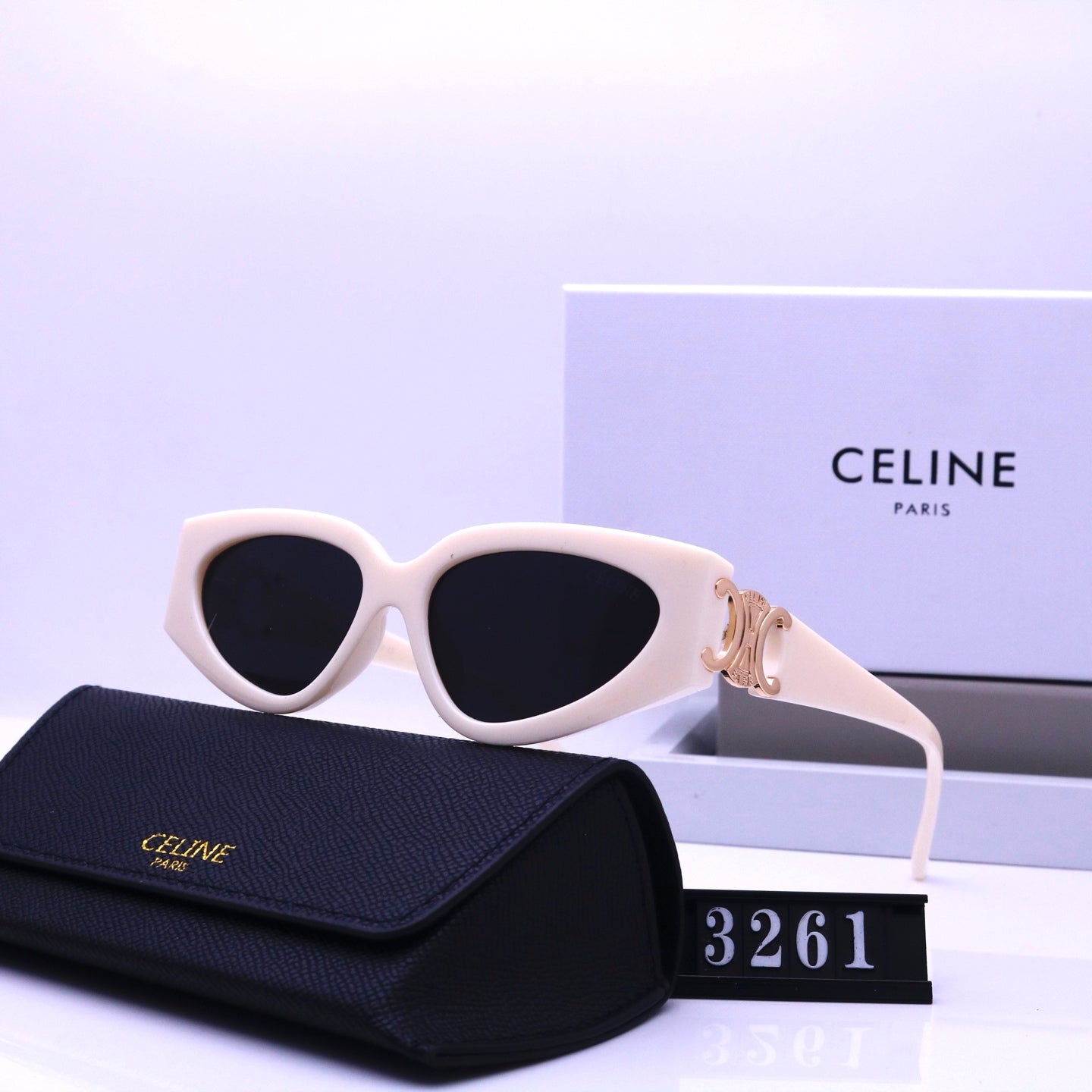 Lunettes de soleil cat-eye vintage