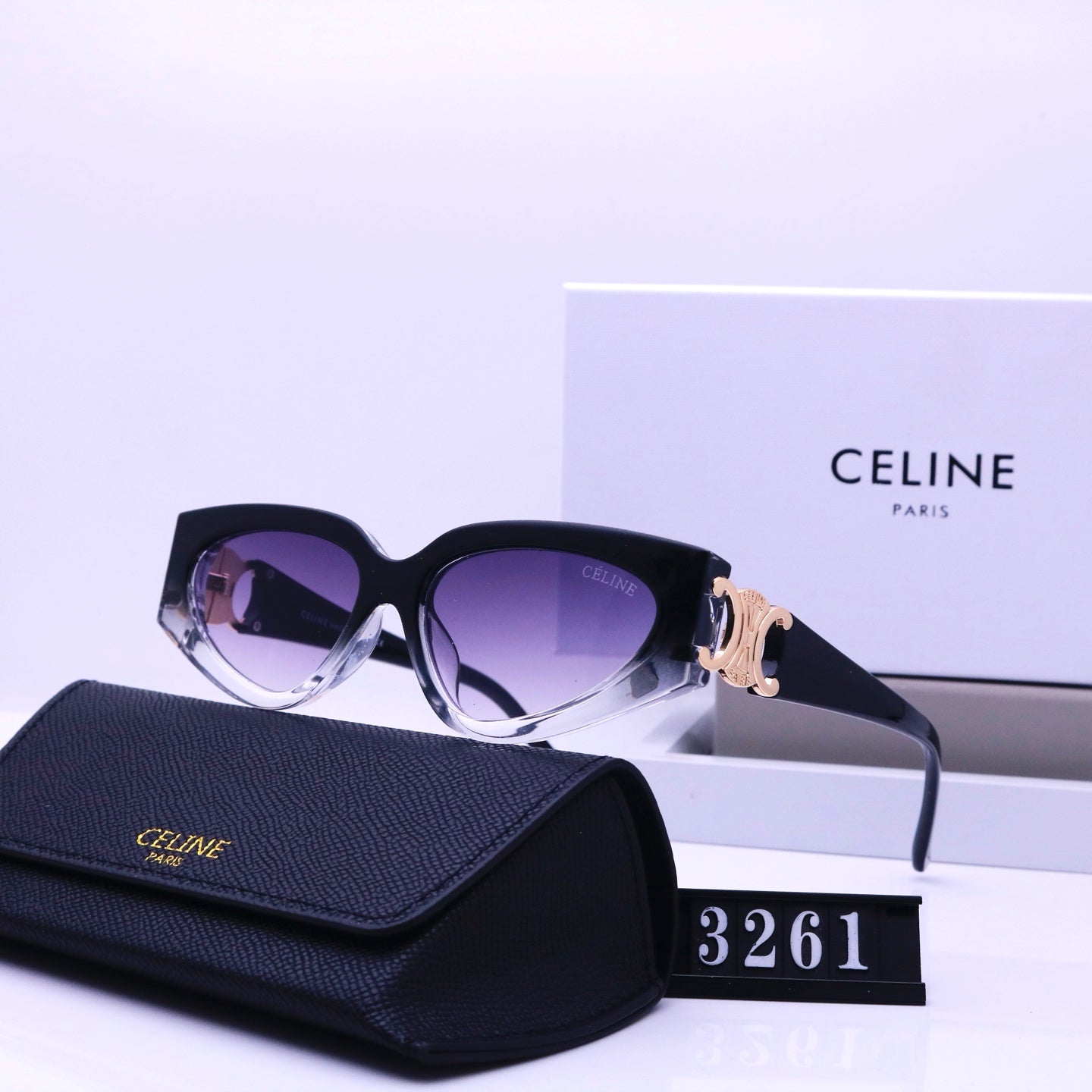 Lunettes de soleil cat-eye vintage