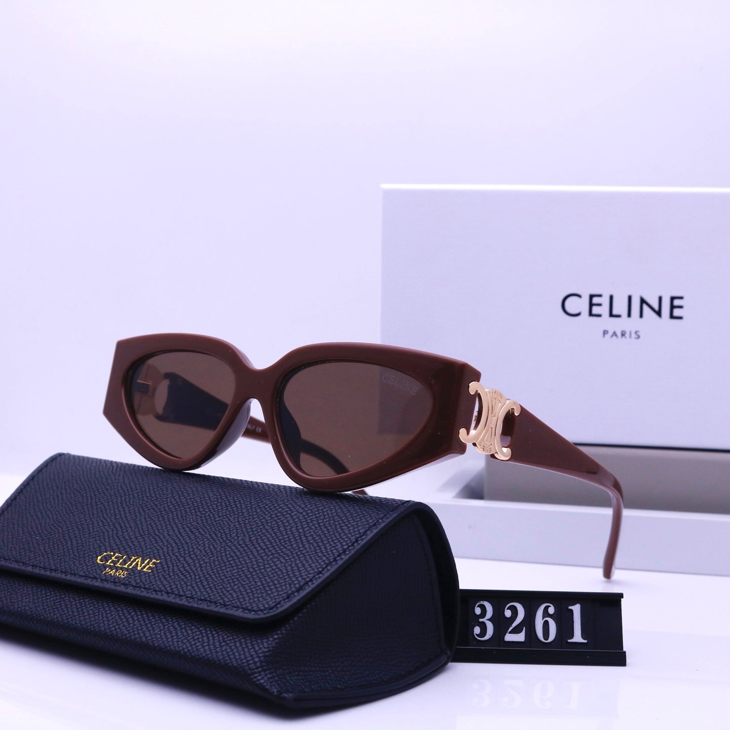 Lunettes de soleil cat-eye vintage