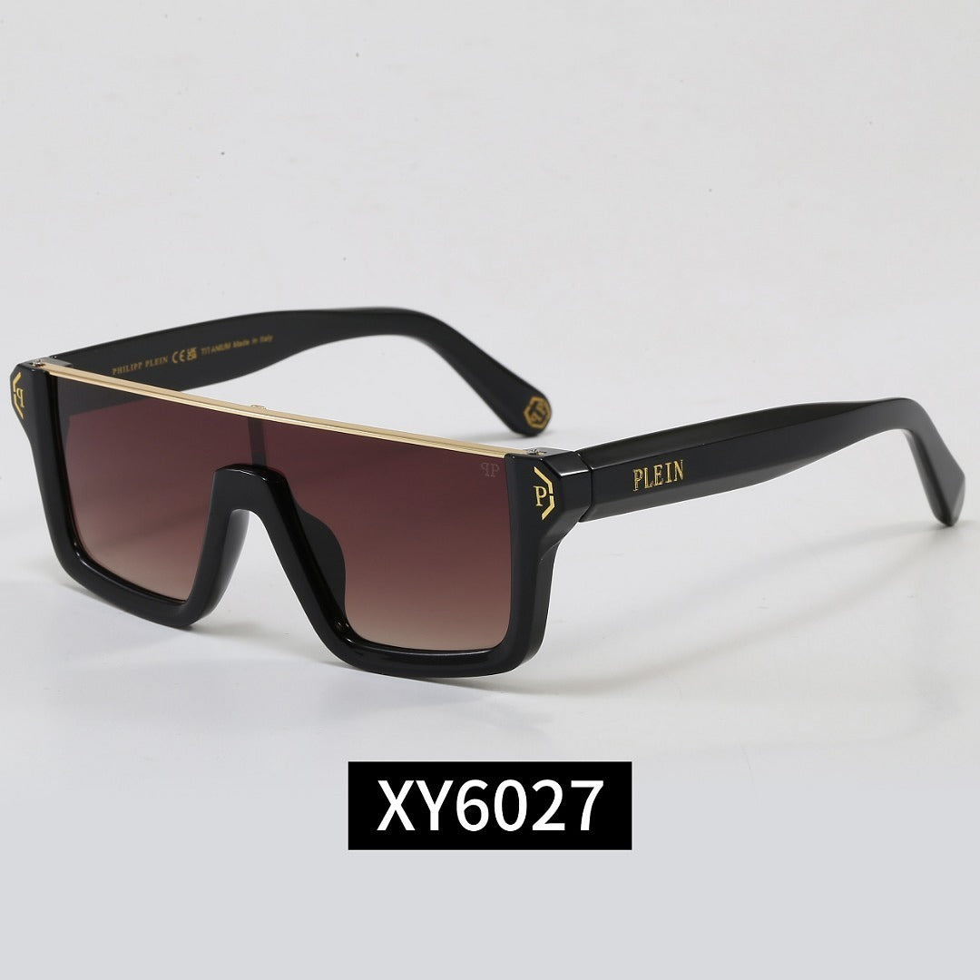 Oversized Square Sunglasses, UV400 Polarized Fashion Shades XY6027