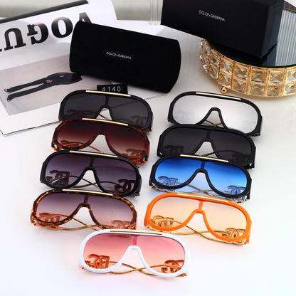 8 Color Oversized Shield Sunglasses 4140
