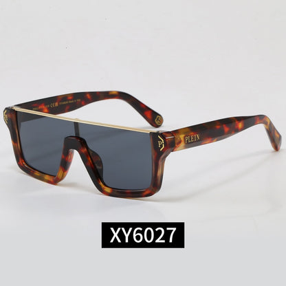 Oversized Square Sunglasses, UV400 Polarized Fashion Shades XY6027