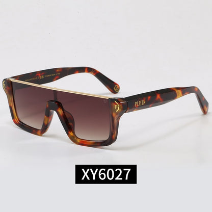 Oversized Square Sunglasses, UV400 Polarized Fashion Shades XY6027