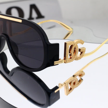 8 Color Oversized Shield Sunglasses 4140