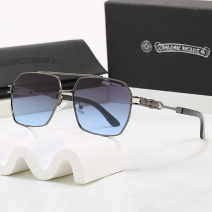 8 Color Double Bridge Cross Sunglasses