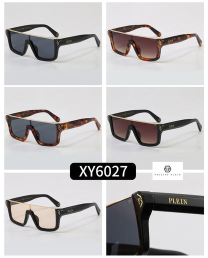 Oversized Square Sunglasses, UV400 Polarized Fashion Shades XY6027