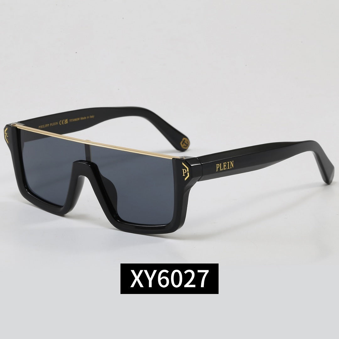 Oversized Square Sunglasses, UV400 Polarized Fashion Shades XY6027