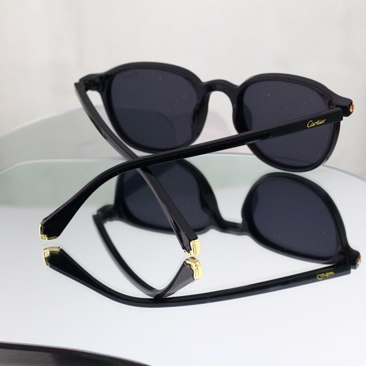 9 Color Round Acetate Sunglasses 0744