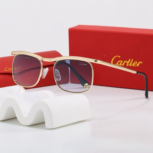 5 Color Square Metal Sunglasses