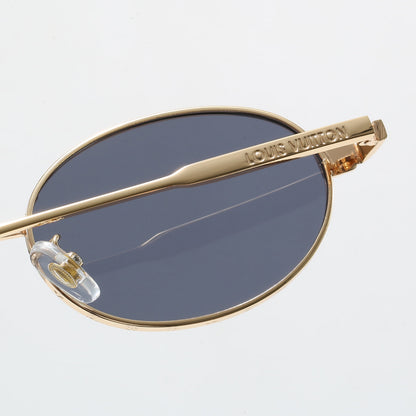 7 Color Oval Metal Sunglasses 6A010