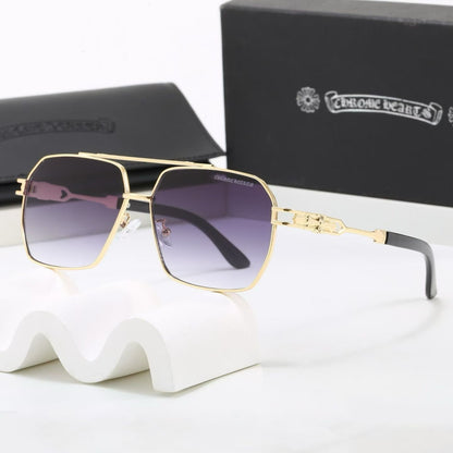 8 Color Double Bridge Cross Sunglasses