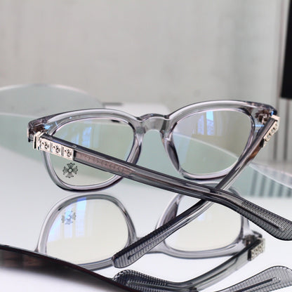 7 Color Square Sunglasses, Cross Detail UV400 Polarized Fashion Shades 1777
