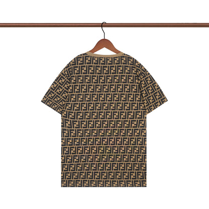 T-shirt imprimé lettre F vintage