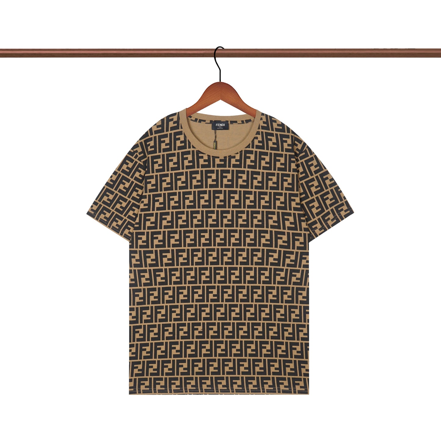 T-shirt imprimé lettre F vintage
