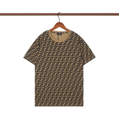 T-shirt imprimé lettre F vintage