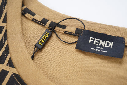 T-shirt imprimé lettre F vintage