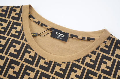 T-shirt imprimé lettre F vintage