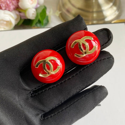 Pendientes Redondos Retro
