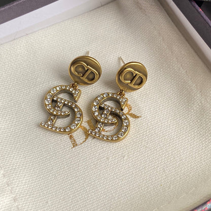 Boucles d'oreilles pendantes CD