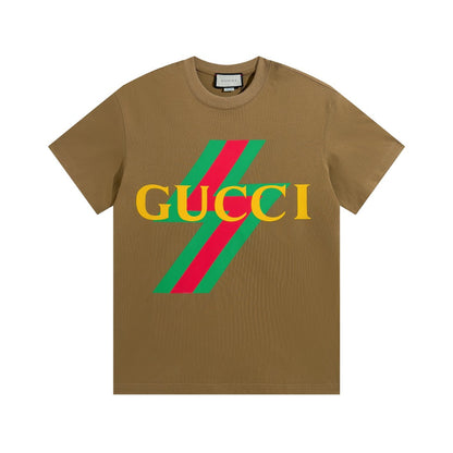 T-shirt en coton imprimé éclair