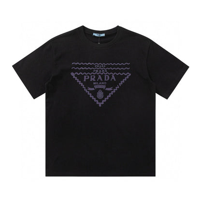 T-shirt Imprimé Triangle Simple