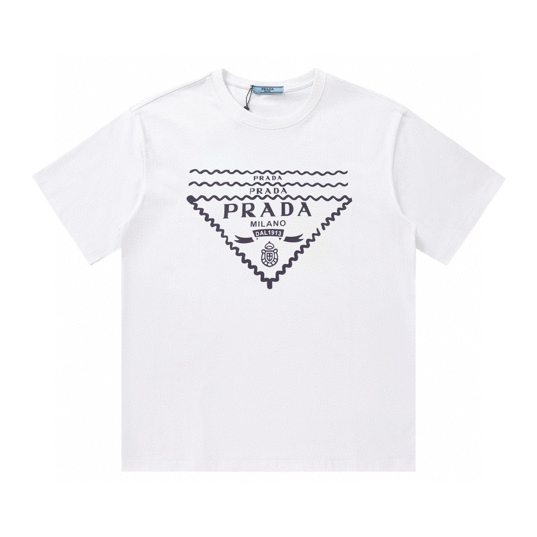 T-shirt Imprimé Triangle Simple