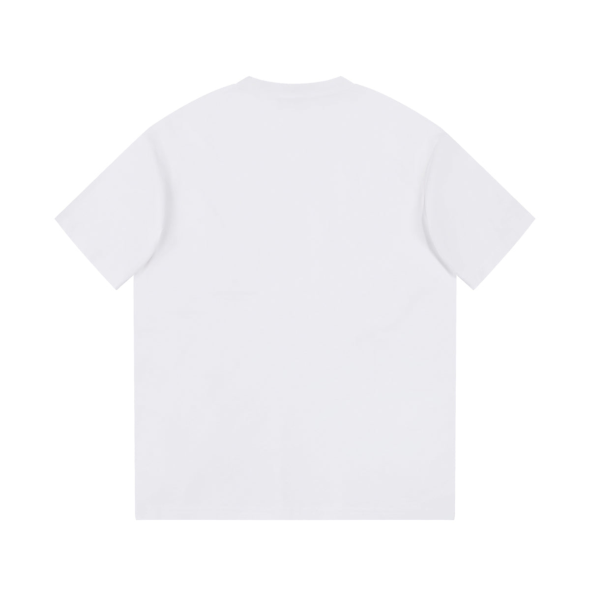 T-shirt en coton imprimé lettre simple