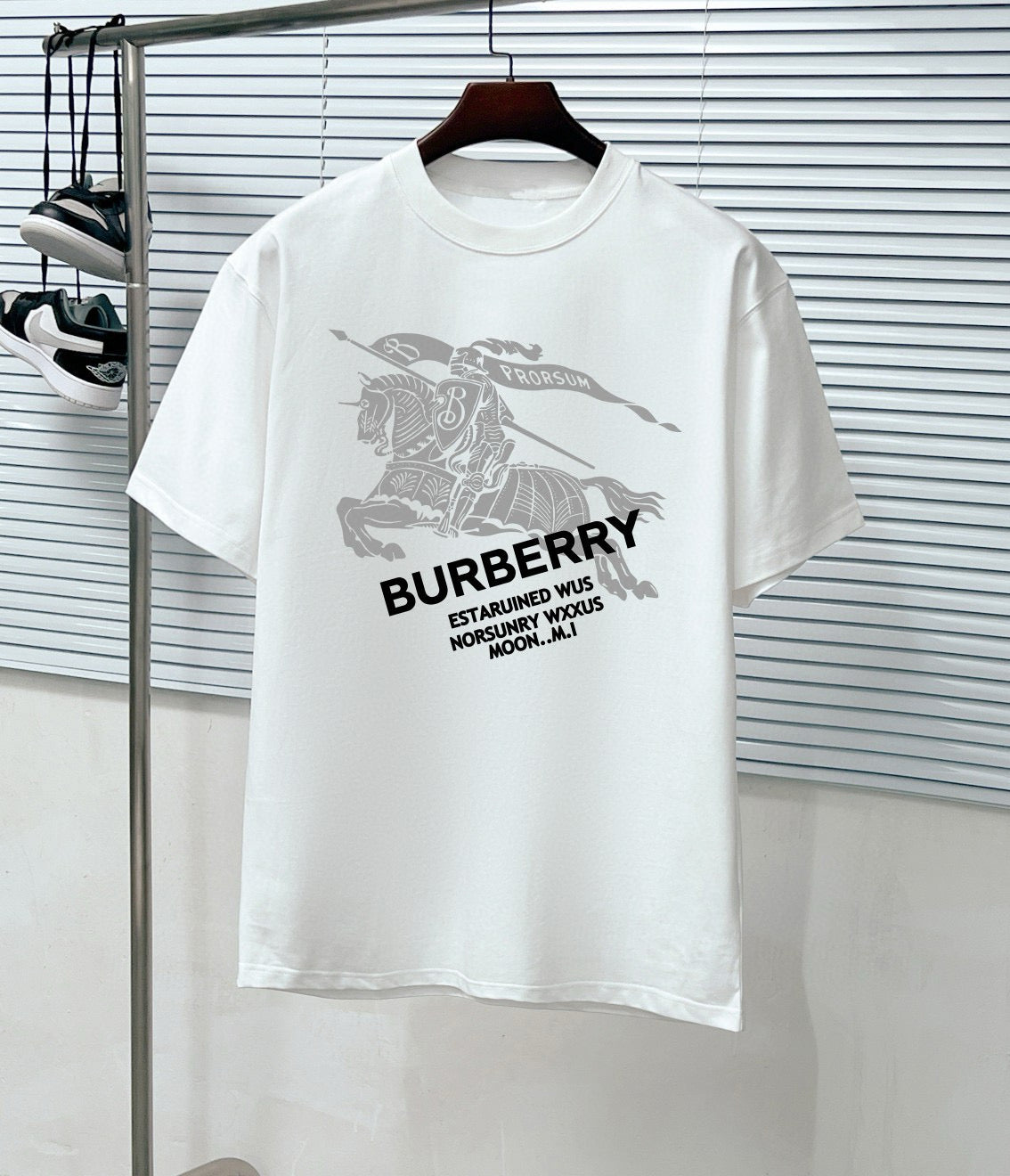 T-shirt en coton imprimé