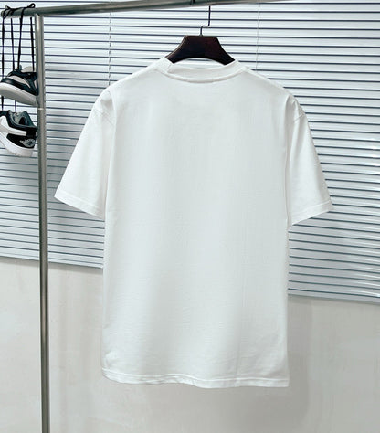 T-shirt en coton imprimé