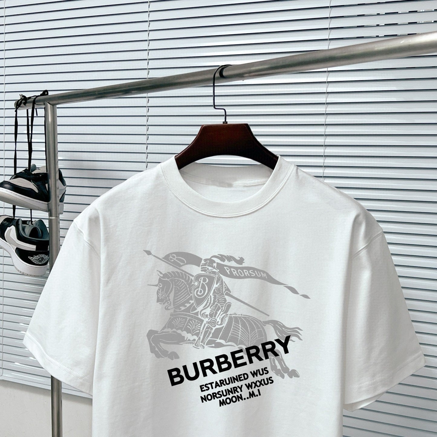 T-shirt en coton imprimé