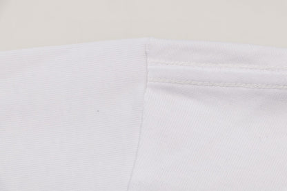 T-shirt en coton imprimé