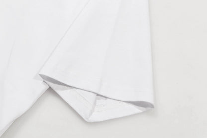 T-shirt en coton imprimé