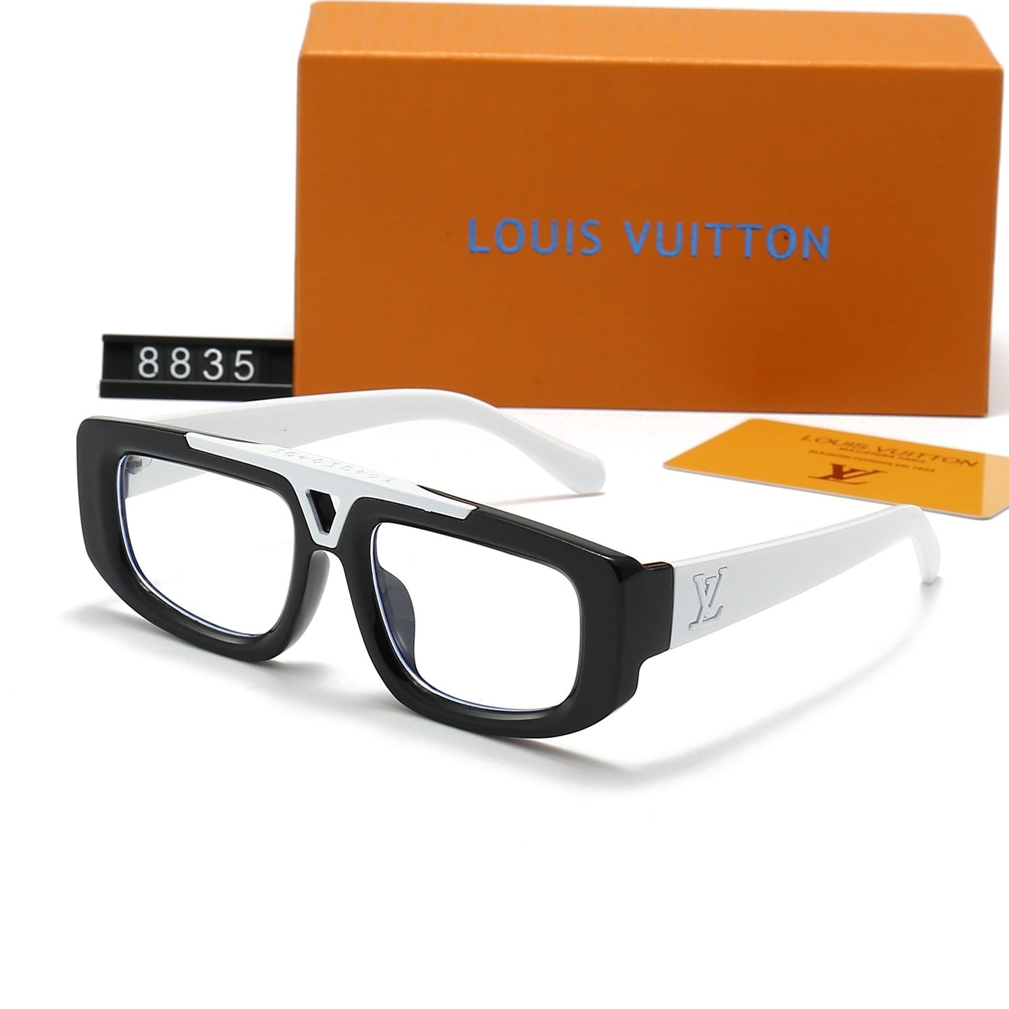 Gafas de sol de metal con montura de acetato degradado