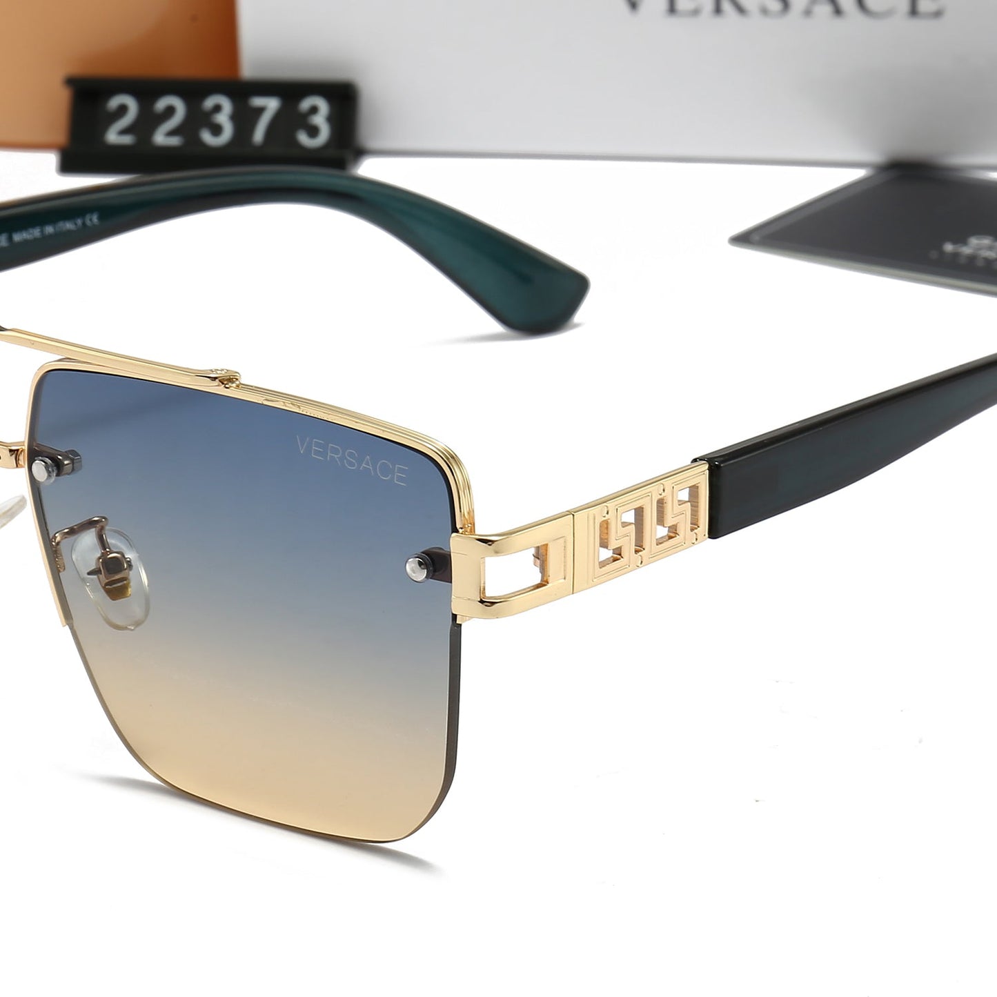 Lunettes de soleil polarisées unisexe en métal