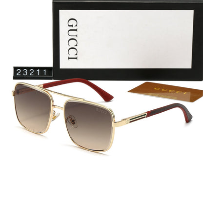 Gafas de sol polarizadas de metal a la moda