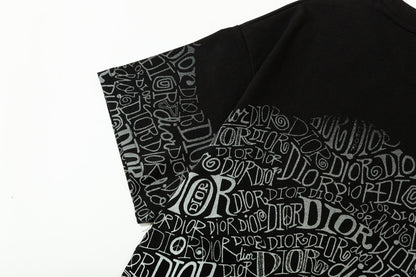 T-shirt avec Imprimé Dégradé par Pulvérisation Directe
