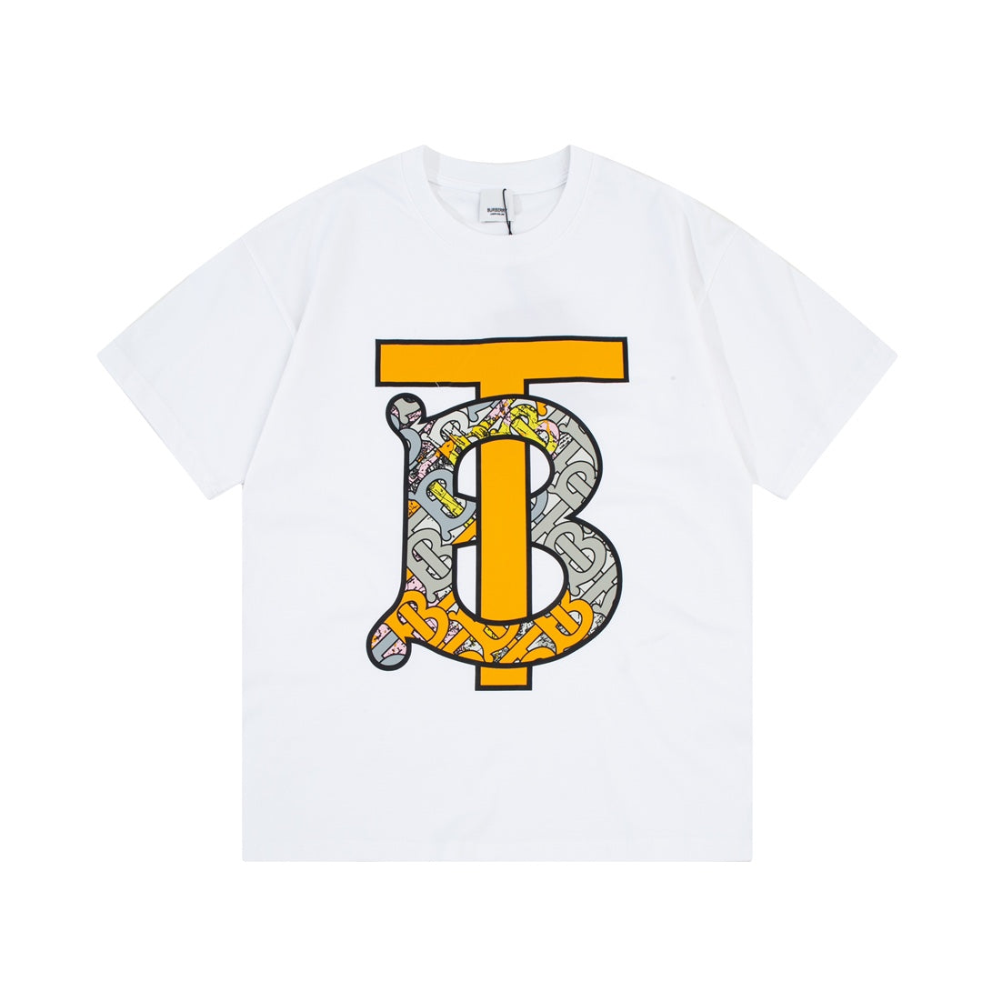 T-shirt imprimé color block TB