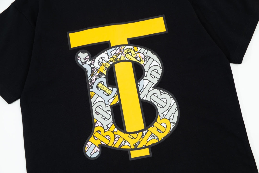 T-shirt imprimé color block TB
