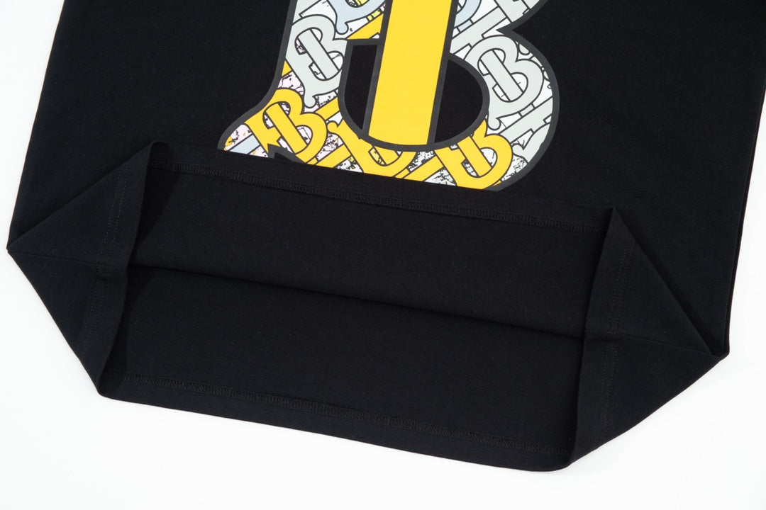 T-shirt imprimé color block TB
